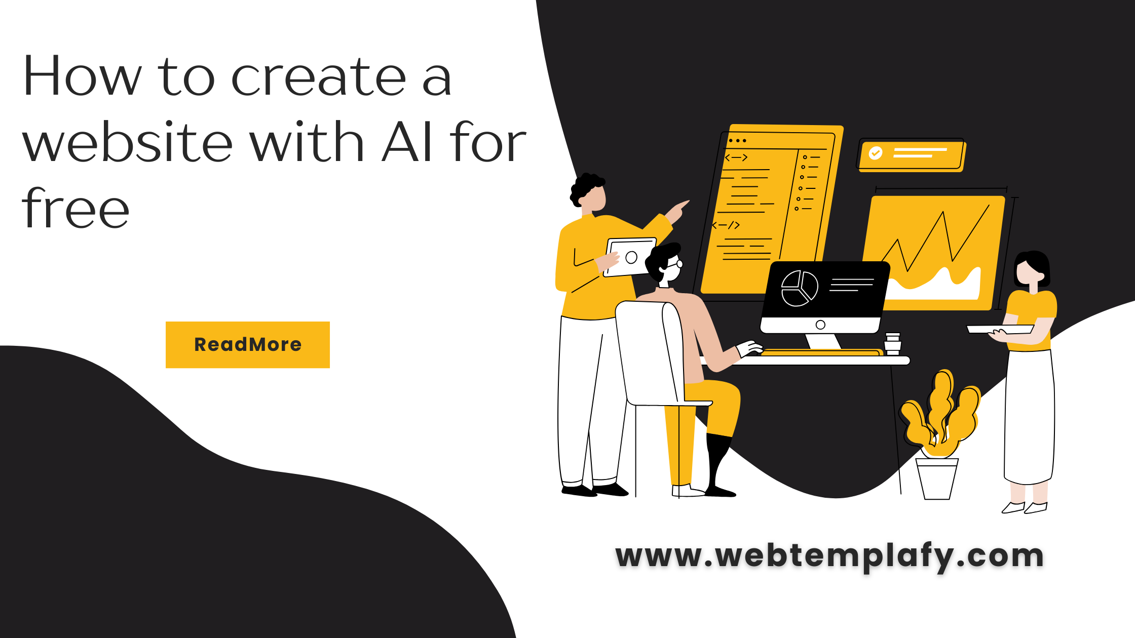 How to create a website with AI for free